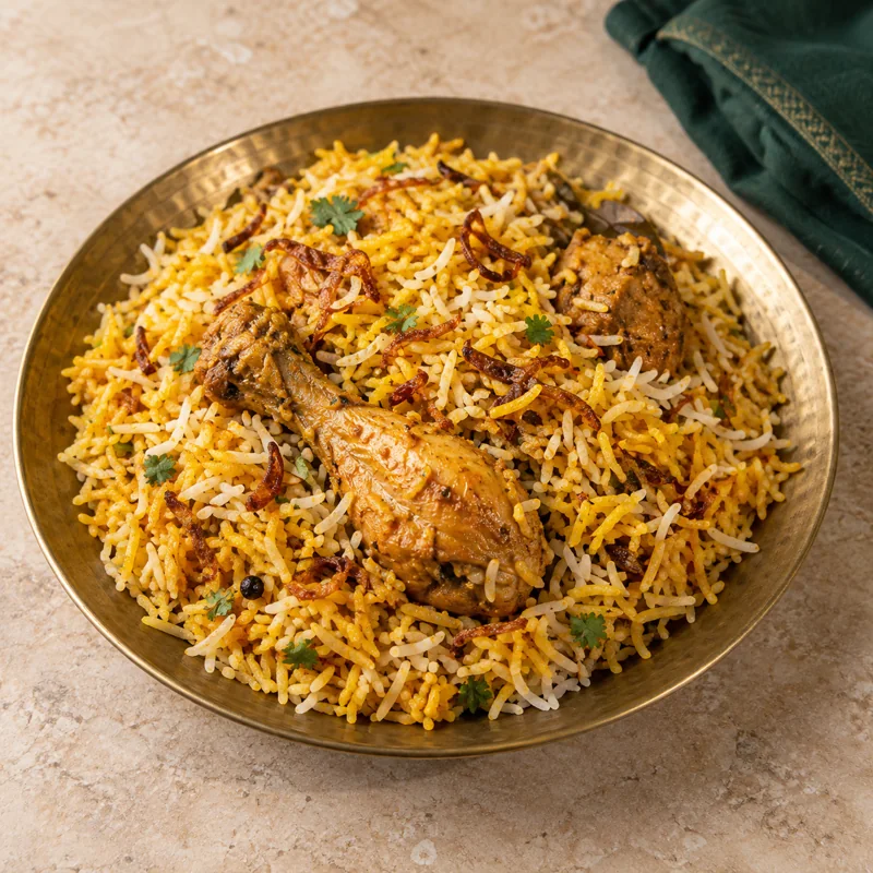 Chicken Biryani — illustrative image